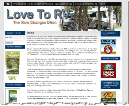 Love To RV - A site for RV lovers across the nation!