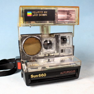 Rare Transparent Polaroid Autofocus 660 